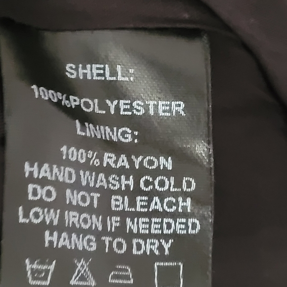 RESET by Jane Sasha Shine Blouse Flutter Sleeve Black Silver Metallic New - Picture 16 of 16